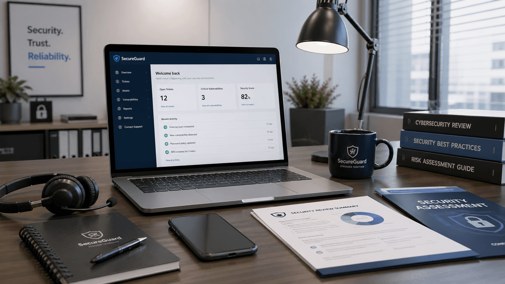 Personal cyber protection support request